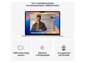 APPLE MacBook Air (2025), MC654D/A - 13,6 Zoll - Apple M4 - 24 GB - 512 GB - macOS – Bild 5