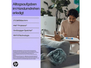HP HP 27-cr0009ng All-in-One-PC 68,6 cm (27 Zoll), All in one PCs mit 27 Zoll Display, Intel® Core™ i5 Prozessor, 16 GB RAM, 512 GB SSD, schwarz – Bild 4