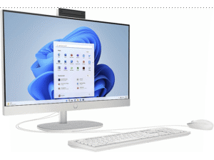 HP HP 24-cr0006ng 60.45cm 23.8Zoll FHD AMD Ryzen 5 7520U 16GB 512GB SSD UMA W11H Shell - 16 GB, AIO mit 23,8 Zoll Display, AMD Ryzen™ 5 Prozessor, 16 GB RAM, 512 GB SSD SSD, weiß – Bild 3