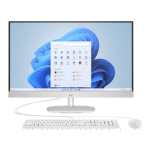 HP 27-CR0903NG R5-7520U 16GB 1TB 27IN W11H, All-in-One PC mit 27 Zoll Display, AMD Ryzen™ 5 Prozessor, 16 GB RAM, 1000 GB SSD, Muschelweiß