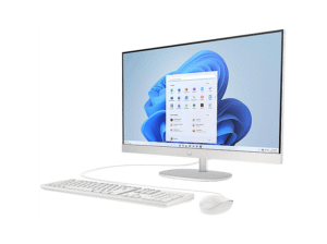 HP 27-CR0903NG R5-7520U 16GB 1TB 27IN W11H, All-in-One PC mit 27 Zoll Display, AMD Ryzen™ 5 Prozessor, 16 GB RAM, 1000 GB SSD, Muschelweiß – Bild 3