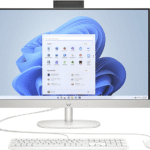 HP HP 27-cr0005ng 68.58cm 27Zoll FHD AMD Ryzen 3 7320U 8GB 512GB SSD UMA W11H Shell - 8 GB, All-in-One PC mit 27 Zoll Display, AMD Ryzen™ 3 Prozessor, 8 GB RAM, 512 GB SSD SSD, Weiß