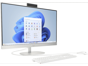 HP HP 27-cr0005ng 68.58cm 27Zoll FHD AMD Ryzen 3 7320U 8GB 512GB SSD UMA W11H Shell - 8 GB, All-in-One PC mit 27 Zoll Display, AMD Ryzen™ 3 Prozessor, 8 GB RAM, 512 GB SSD SSD, Weiß – Bild 3