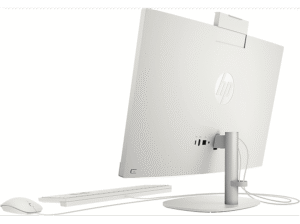 HP HP 27-cr0005ng 68.58cm 27Zoll FHD AMD Ryzen 3 7320U 8GB 512GB SSD UMA W11H Shell - 8 GB, All-in-One PC mit 27 Zoll Display, AMD Ryzen™ 3 Prozessor, 8 GB RAM, 512 GB SSD SSD, Weiß – Bild 4