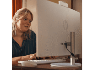 HP HP 27-cr0005ng 68.58cm 27Zoll FHD AMD Ryzen 3 7320U 8GB 512GB SSD UMA W11H Shell - 8 GB, All-in-One PC mit 27 Zoll Display, AMD Ryzen™ 3 Prozessor, 8 GB RAM, 512 GB SSD SSD, Weiß – Bild 5
