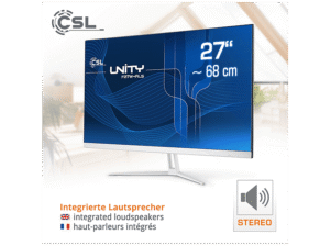 CSL Unity F27W-ALS, All-in-One-PC mit 27 Zoll Display, 32 GB RAM, 256 GB SSD, Weiß – Bild 6