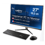 CSL Unity F27B-ALS, All-in-One-PC mit 27 Zoll Display, 16 GB RAM, 512 GB SSD, Schwarz – Windows 11 Home