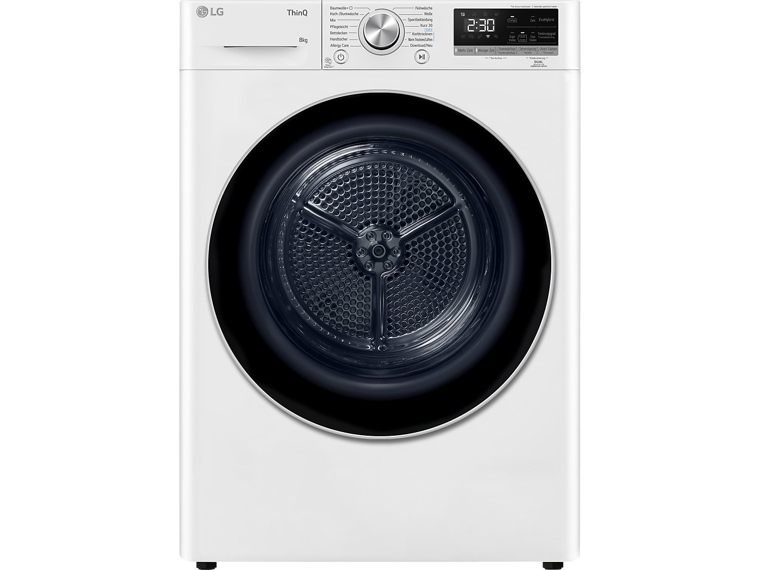 image-128.jpg LG RT80V9C Trockner Vivace (8 kg, Weiß) – Bild 1