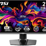 MSI MPG 272URX QD-OLED 27 Zoll  UHD 4K  Gaming Monitor  0,03 ms Reaktionszeit 240 Hz