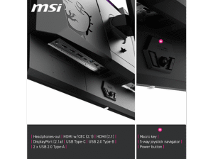 MSI MPG 272URX QD-OLED 27 Zoll  UHD 4K  Gaming Monitor  0,03 ms Reaktionszeit 240 Hz – Bild 6