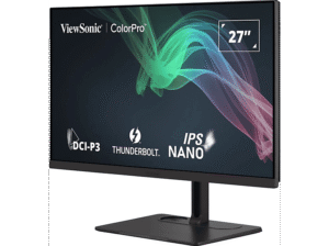 VIEWSONIC 68,6cm VP2776T-4K 16:9 HDMI/DP/USBC/LAN UHD 27 Zoll UHD 4K Monitor (5 ms Reaktionszeit , 60 Hz , 60 Hz nativ) – Bild 2