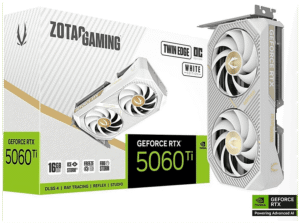 ZOTAC  GAMING GeForce RTX 5060 Ti Twin Edge OC (NVIDIA, Grafikkarte)