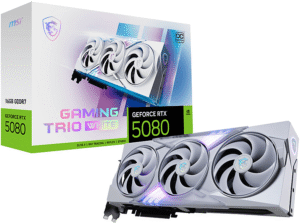 MSI GeForce RTX 5080 16G GAMING TRIO OC WHITE (NVIDIA, Grafikkarte) – Bild 2
