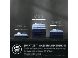 AEG LR8EW75400 8000 Waschmaschine (10,0 kg, 1351 U/Min., A, Ja) – Bild 6