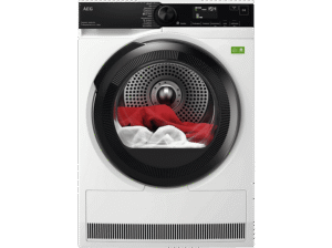 AEG TR8T70680 Wärmepumpentrockner Serie 8000 AbsoluteCare® mit Trommelsteuerung (8 kg, Weiß / Schwarz / Weiß) – Bild 2