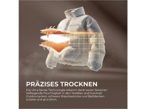 HAIER HD90-A687U1 Wärmepumpentrockner G9 (9 kg, Weiß) – Bild 4
