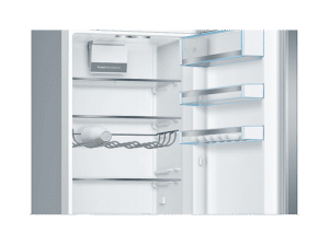 BOSCH KGE398IBP Serie 6 Kühlgefrierkombination (B, 343 l, 2010 mm hoch, Gebürsteter Stahl mit Anti Fingerprint) – Bild 4