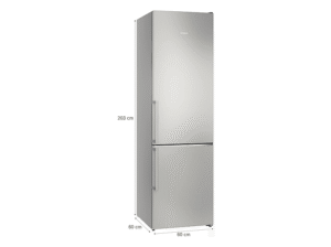 SIEMENS KG39NAIAT iQ500 Kühlgefrierkombination (A, 363 l, 2030 mm hoch, Inox antiFingerprint) – Bild 3