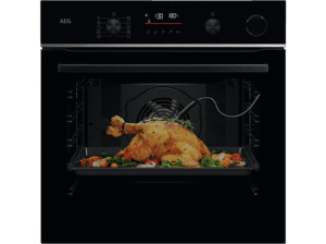 AEG TR6PB51ZSB, Einbaubackofen (Einbaugerät, 72 l, 596 mm breit), 6000