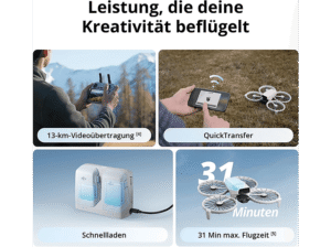 DJI Flip (RC 2) Drohne, Grau – Bild 3