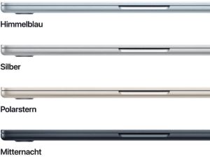 APPLE MacBook Air (2025), MW0W3D/A - 13,6 Zoll - Apple M4 M4 - 16 GB - 256 GB - Apple M4 - macOS – Bild 4