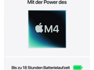 APPLE MacBook Air (2025), MW0W3D/A - 13,6 Zoll - Apple M4 M4 - 16 GB - 256 GB - Apple M4 - macOS – Bild 5