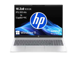 HP OmniBook 5 NGAI 16-ag1352ng, Copilot+ PC - 16 Zoll - AMD Ryzen™ AI 5 340 - 16 GB - 1 TB - AMD Radeon™ 840M - Windows 11 Home