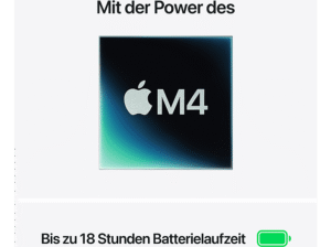 APPLE MacBook Air (2025), MW1G3D/A - 15,3 Zoll - Apple M4 - 16 GB - 256 GB - macOS – Bild 5
