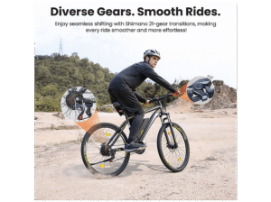 TOUROLL U1 29 Mountainbike (Laufradgröße: 29 Zoll, Unisex-Rad, Schwarz) – Bild 5