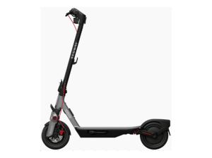 SEGWAY NINEBOT F3 D E-Scooter (10 Zoll, Schwarz/Grau)