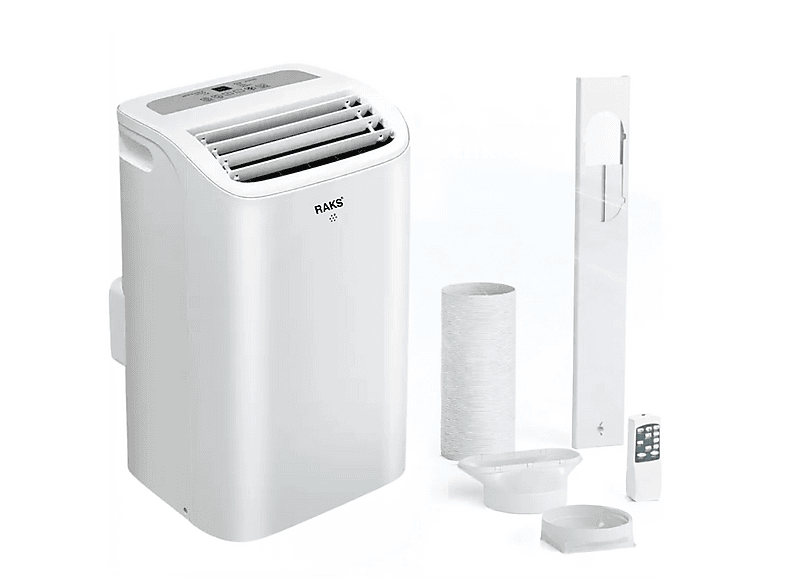 image-2095.png JUNG RAKS PRO AIR 12 12000BTU mobiles Klimagerät Weiß (Max. Raumgröße: 30 m², EEK: A) – Bild 1