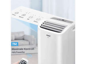 JUNG RAKS PRO AIR 12 12000BTU mobiles Klimagerät Weiß (Max. Raumgröße: 30 m², EEK: A) – Bild 3