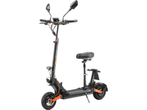 JOYOR S8E Elektroroller mit Sitz 45 km/h E-Scooter (10 Zoll, Schwarz)