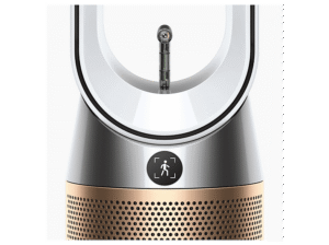 DYSON Find+Follow™ Purifier Cool PC3, Ventilator, Luftreiniger Weiß/Gold (40 Watt, Raumgröße: 27 m², HEPA H13) – Bild 3