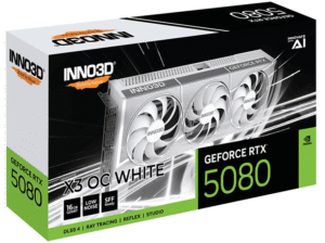 INNO3D GeForce RTX 5080 X3 OS WHITE (NVIDIA, Grafikkarte) – Bild 2