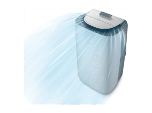 DELONGHI AP130I GENTLEJET Inverter – starke & leise Kühlung für große Räume, 3-in1: Kühlung, Entfeuchtung, Ventilation, – Bild 3
