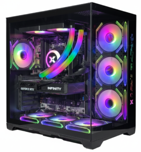 XPERION Acheron XGD-XBX3D R7-GF5080-642 - AMD Ryzen™ 7 9800X3D - 64 GB - 2 TB - NVIDIA GeForce RTX™ 5080 - Windows 11 Home