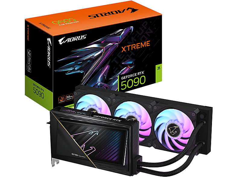 image-224.png GIGABYTE GV-N5090AORUSX W-32GD (NVIDIA, Grafikkarte) – Bild 1