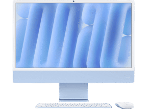 APPLE iMac (2024), MCR24D/A, All-in-One PC mit 23.5 Zoll Display, Apple M4 Chip, 24 GB RAM, 10-Core GPU, 512 GB SSD, Silber – Bild 2
