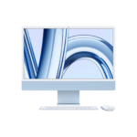 APPLE iMac (2023), All-in-One PC mit 23.5 Zoll Display, Apple M3 Chip, 8 GB RAM, 10-Core GPU, 256 GB SSD, Blau