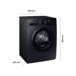 SAMSUNG DV90DG52A0ABEG Trockner (9 kg, Schwarz) – Bild 2