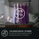 AEG LWR7G65690 7000 Waschtrockner (9,0 kg / 5,0 kg, 1600 U/Min.) – Bild 6