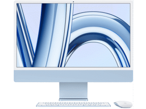 APPLE iMac (2023), All-in-One PC mit 23.5 Zoll Display, Apple M3 Chip, 8 GB RAM, 10-Core GPU, 512 GB SSD, Blau – Bild 2