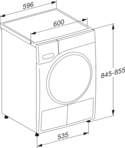 MIELE TWA520WP 8 kg Active Wärmepumpentrockner T1 White Edition (8 kg, Lotosweiß) – Bild 6