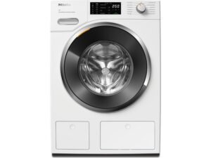 MIELE WWG880 WCS PWash&TDos&Steam W1 White Edition Waschmaschine (9 kg, 1400 U/Min., A, Flusenfilter, Fremdkörperfilter)
