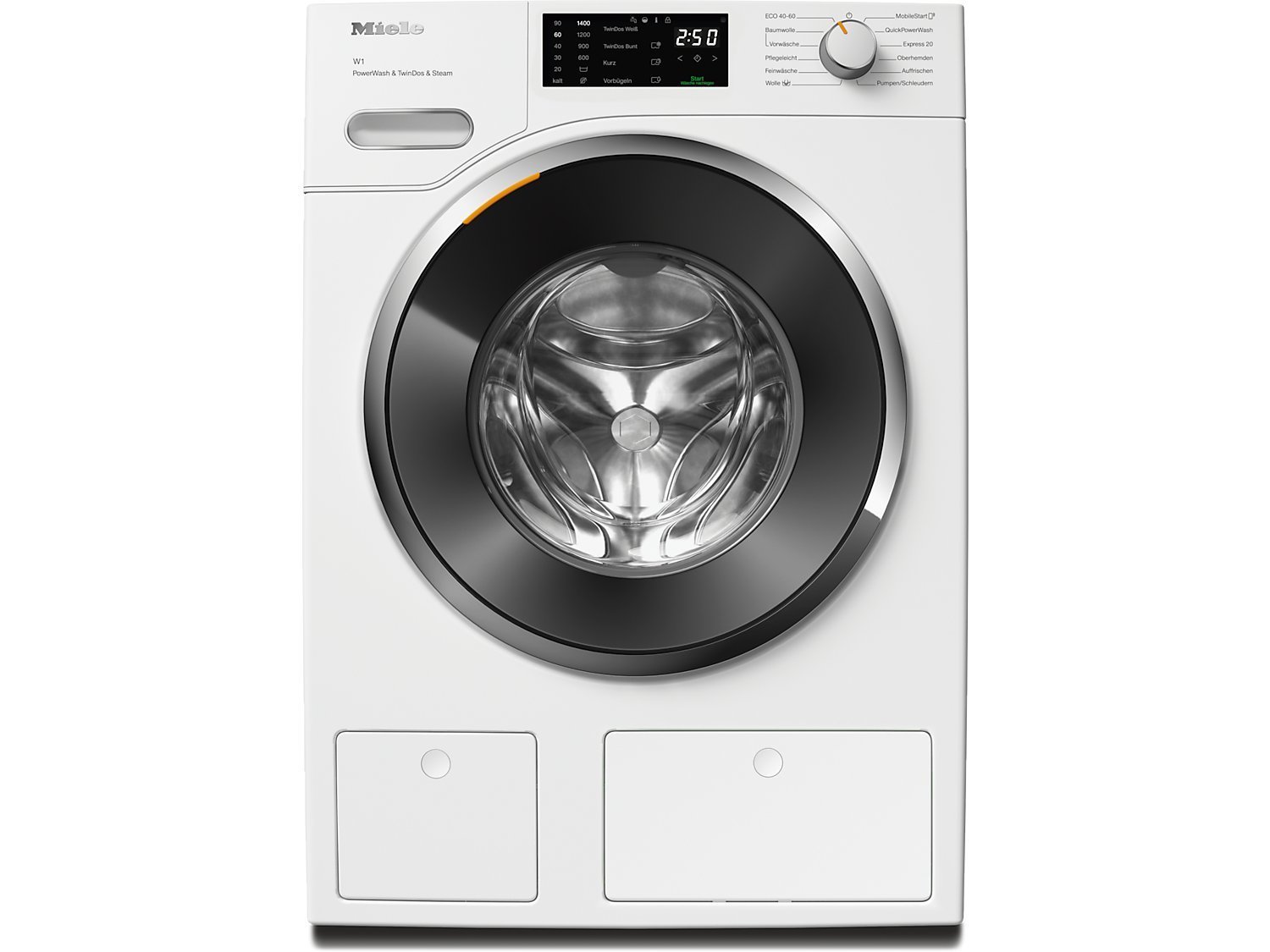 image-37.jpg MIELE WWG880 WCS PWash&TDos&Steam W1 White Edition Waschmaschine (9 kg, 1400 U/Min., A, Flusenfilter, Fremdkörperfilter) – Bild 1