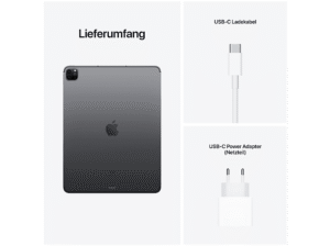 APPLE IPAD PRO 12.9 WIFI+CELLULAR 256 SPACE GREY, Tablet, 256 GB, 12,9 Zoll, Space Grey – Bild 3