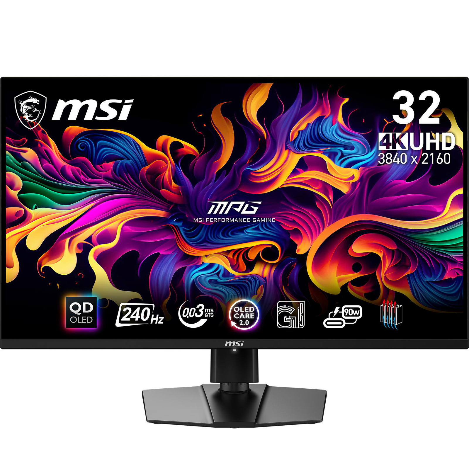 image-43-1-1.png MSI MPG 321URXDE QD-OLED 31,5 Zoll OLED 4K Gaming Monitor 0,03 ms Reaktionszeit – Bild 1