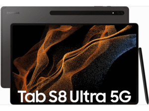 SAMSUNG GALAXY TAB S8 ULTRA, Tablet, 512 GB, 14,6 Zoll, Graphite – Bild 3