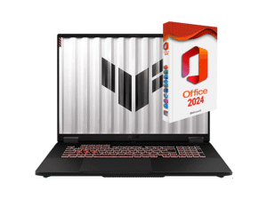 ASUS TUF 18", Nvidia RTX 5060, MS Office 2024 Pro, Notebook, mit 18 Zoll Display, AMD Ryzen™ 7,260 Prozessor, 16 GB RAM, 1000 GB SSD, NVIDIA GeForce RTX™ 5060, Schwarz, Windows 11 Pro